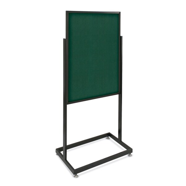 Sliding Door Indoor Enclosed Corkboard, 4